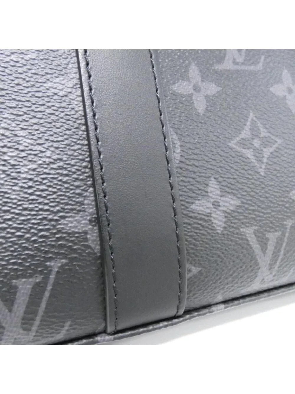 Louis Vuitton Monogram Eclipse Sac Plat Cross Bag